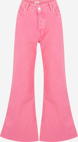 River Island Petite Flared Jeans 'SONIQUE' in Pink: front