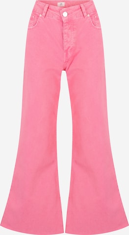 River Island Petite Flared Jeans 'SONIQUE' in Pink: front