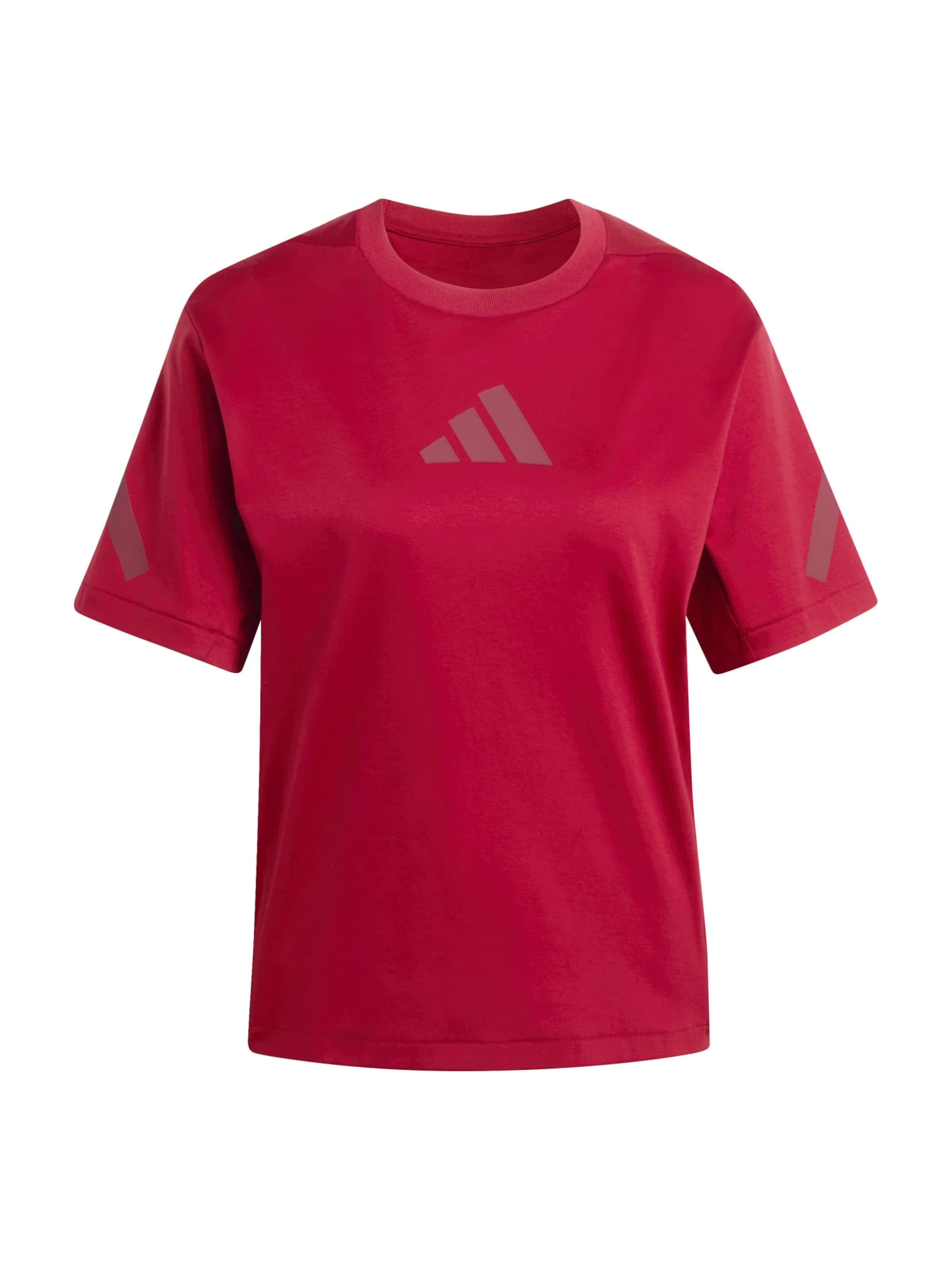 ADIDAS SPORTSWEAR Λειτουργικό μπλουζάκι 'Z.N.E.' σε κόκκινο: μπροστά