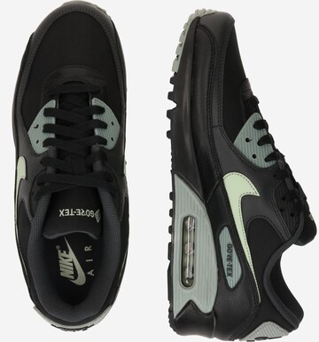 Nike Sportswear Rövid szárú sportcipők 'AIR MAX 90' - fekete