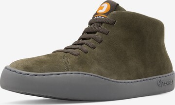 CAMPER High-Top Sneakers in Green: front