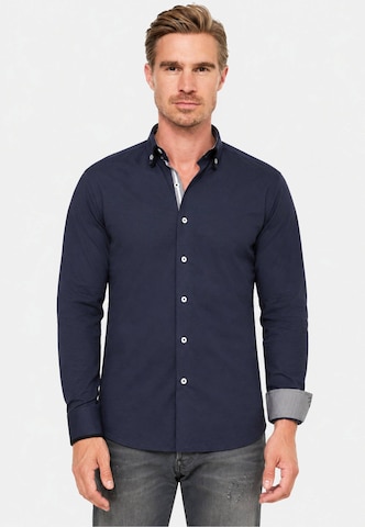 Chemise Rusty Neal en gris : devant