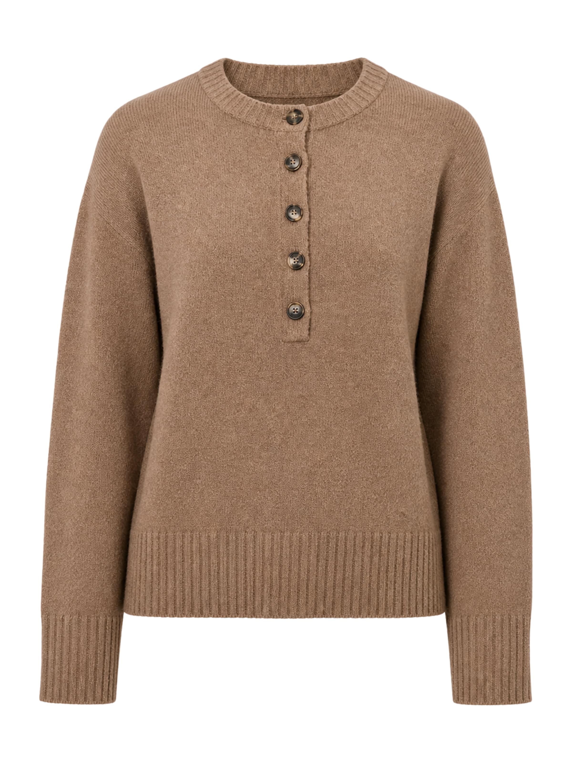 Pullover di BRAVE SOUL in marrone: frontale