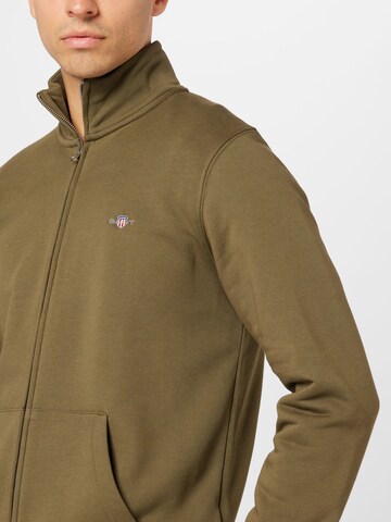 GANT Sweat jacket in Green