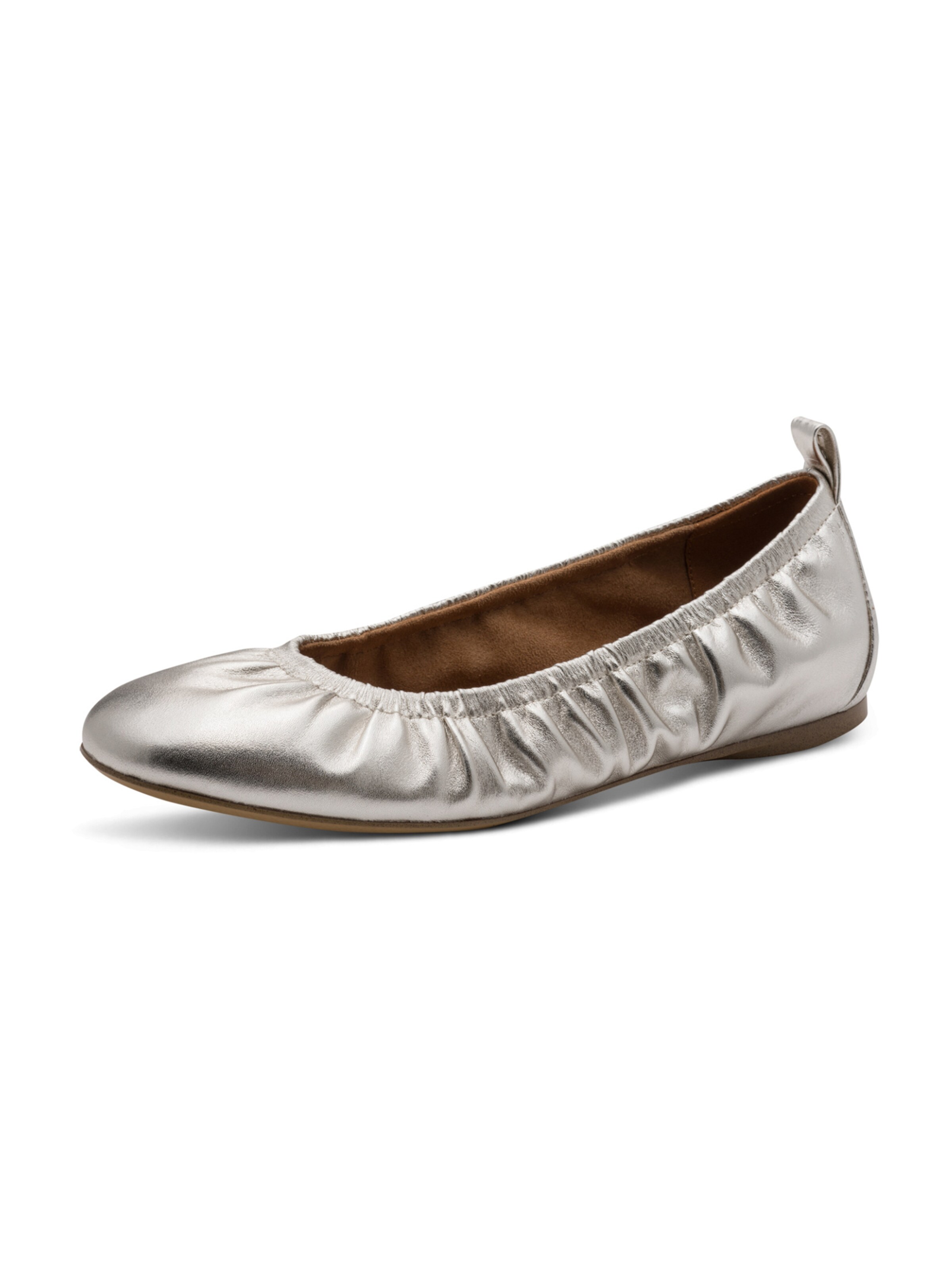 Tamaris Ballerina in Silber: Vorderseite