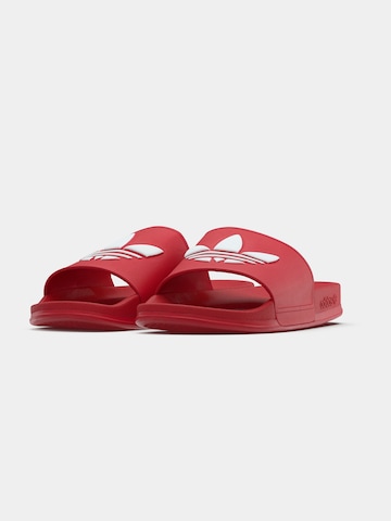 ADIDAS ORIGINALS Mule 'ADILETTE' in Red