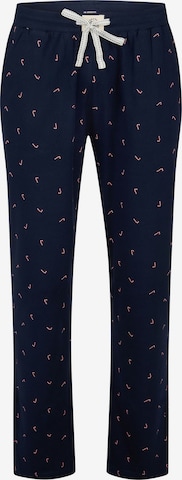 Pantalon de pyjama 'Christmas' Happy Shorts en bleu : devant