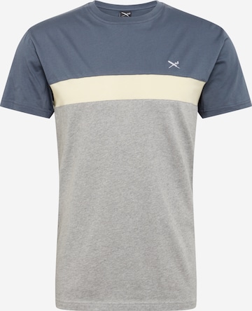 Iriedaily T-Shirt 'Court' in Grau: front