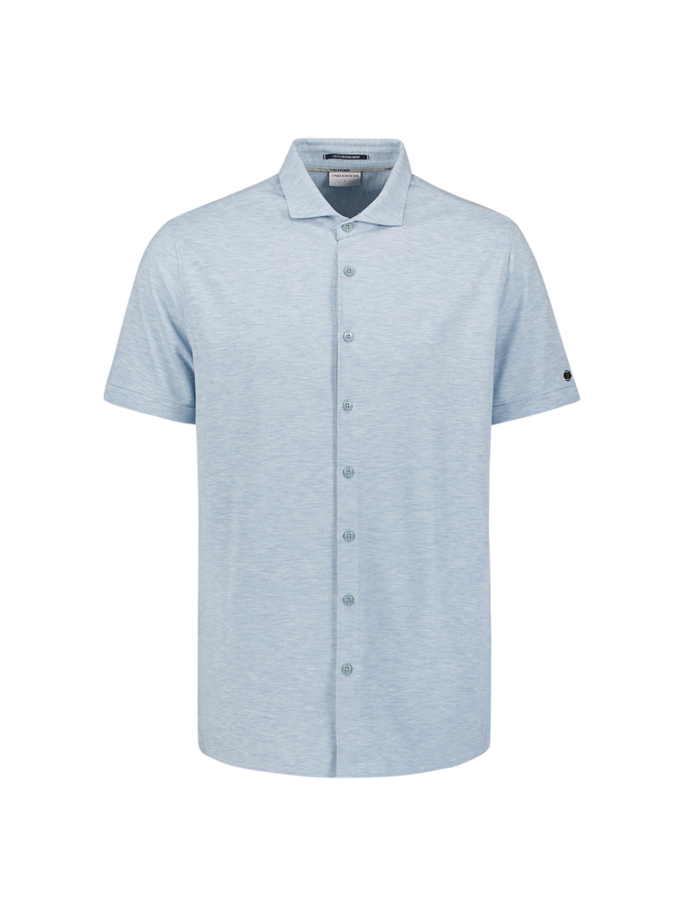 No Excess Hemd in Blau: Vorderseite