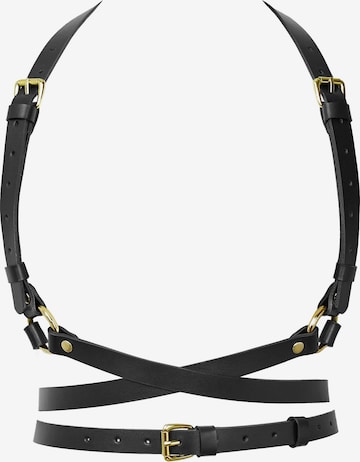 GODDESS Leather - Cinturón 'Harness ARTEMIS' en oro: frente