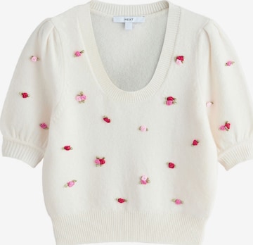 Next Pullover in Weiß: Vorderseite