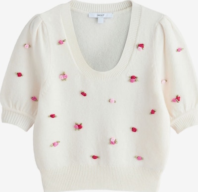 Megztinis iš Next, spalva – alyvuogių spalva / rožių spalva / vyšninė spalva / balta, Prekių apžvalga