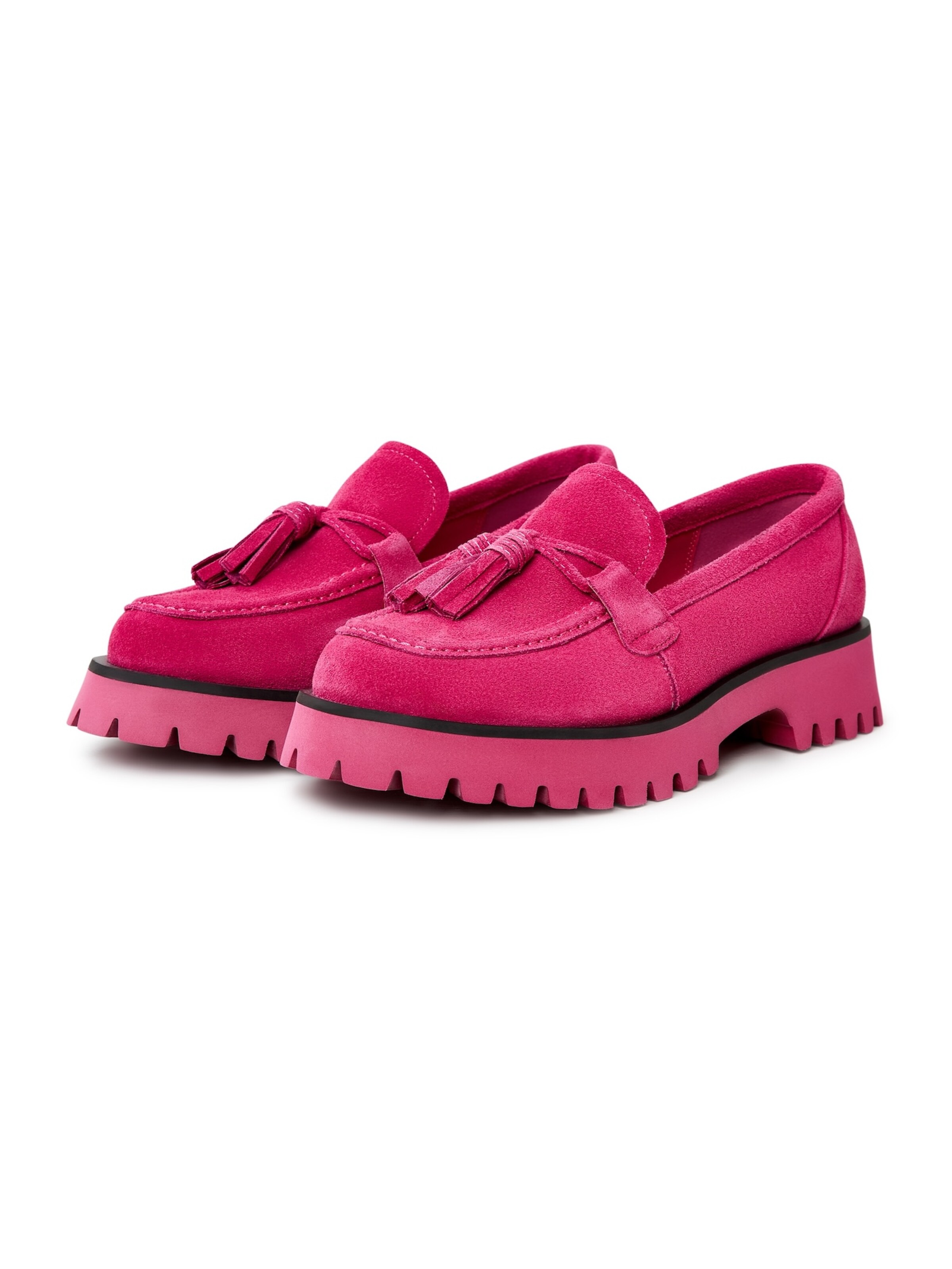 CESARE GASPARI Slip-ons in Pink