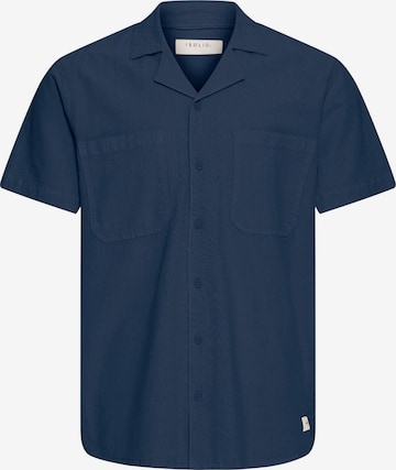 !Solid Kurzarmhemd 'SDNeel' in Blau: Vorderseite