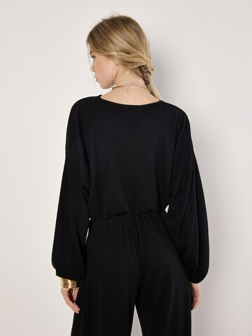 Haut ' ' Apricot en noir
