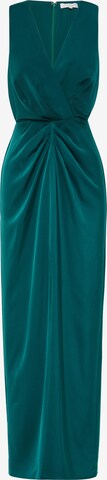 Chancery Evening Dress in Green: front