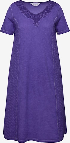 MIAMODA Dress in Purple: front