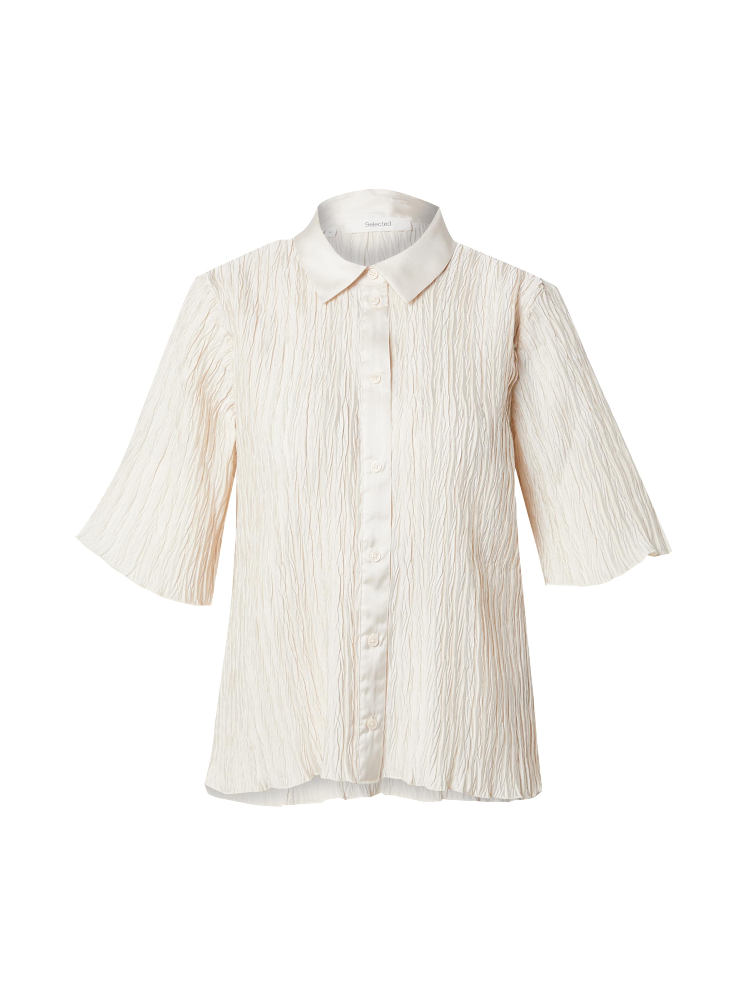 Chemisier 'SLFELMA' SELECTED en beige : devant