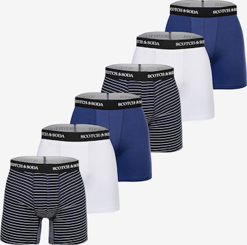 Boxers SCOTCH & SODA en bleu : devant