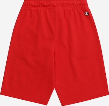 Champion Authentic Athletic Apparel Regular Broek in Rood