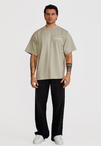 SikSilk - Camisa em verde