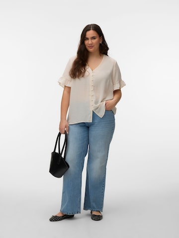 Vero Moda Curve Blouse in Beige