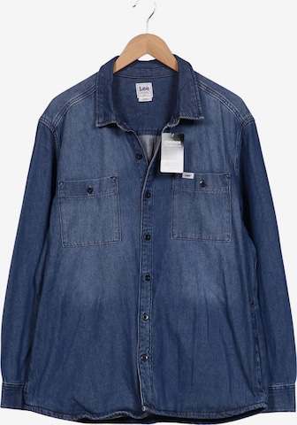 Lee Jacke L in Blau: Vorderseite