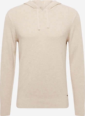 No Excess Sweater in Beige: front