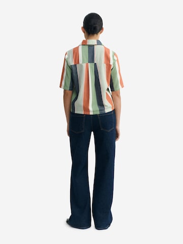 Thinking MU Blouse ' ANE ' in Groen
