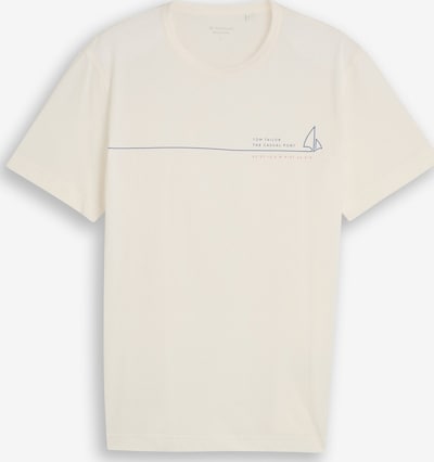 TOM TAILOR T-Shirt en XXL en beige / bleu / rouge, Vue avec produit