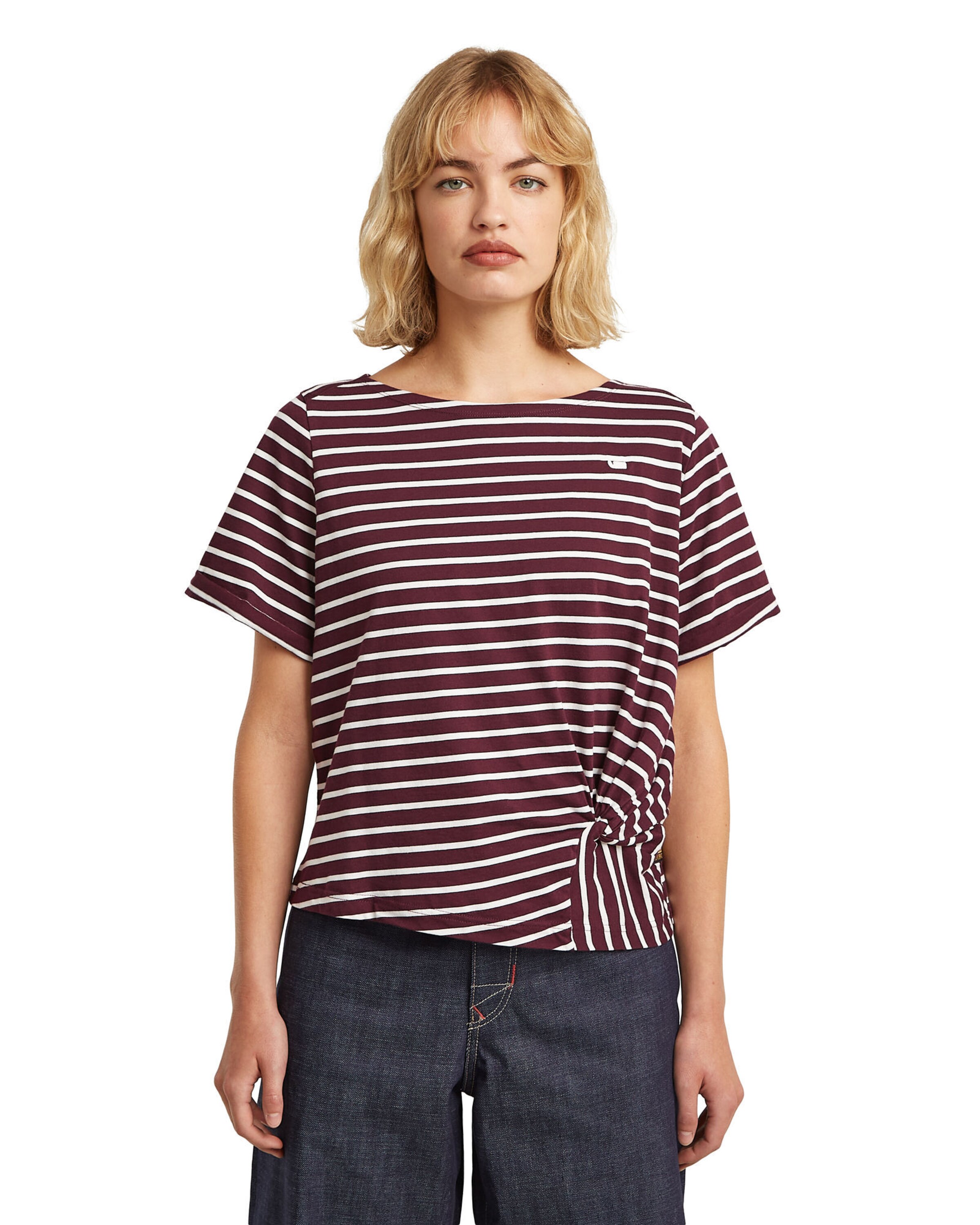 G-STAR Shirt in Rood: voorkant