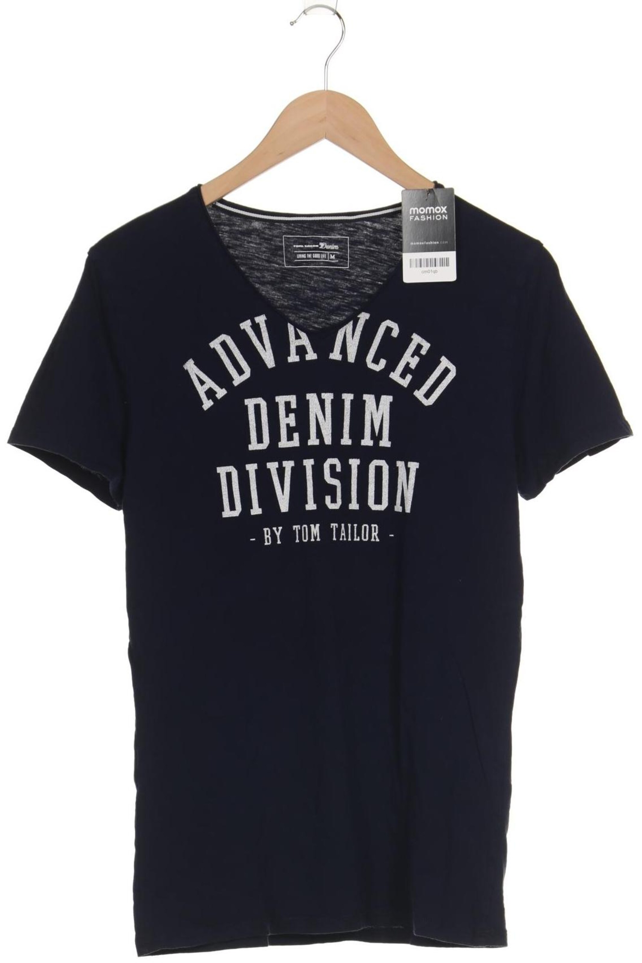 TOM TAILOR DENIM T-Shirt M in Blau: Vorderseite