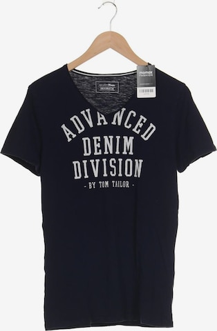 TOM TAILOR DENIM T-Shirt M in Blau: Vorderseite
