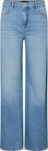 PIECES Wide Leg Farkut 'PCSilke' värissä sininen: etupuoli