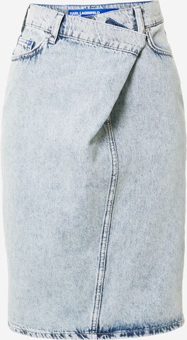 KARL LAGERFELD JEANS Skirt in Blue: front