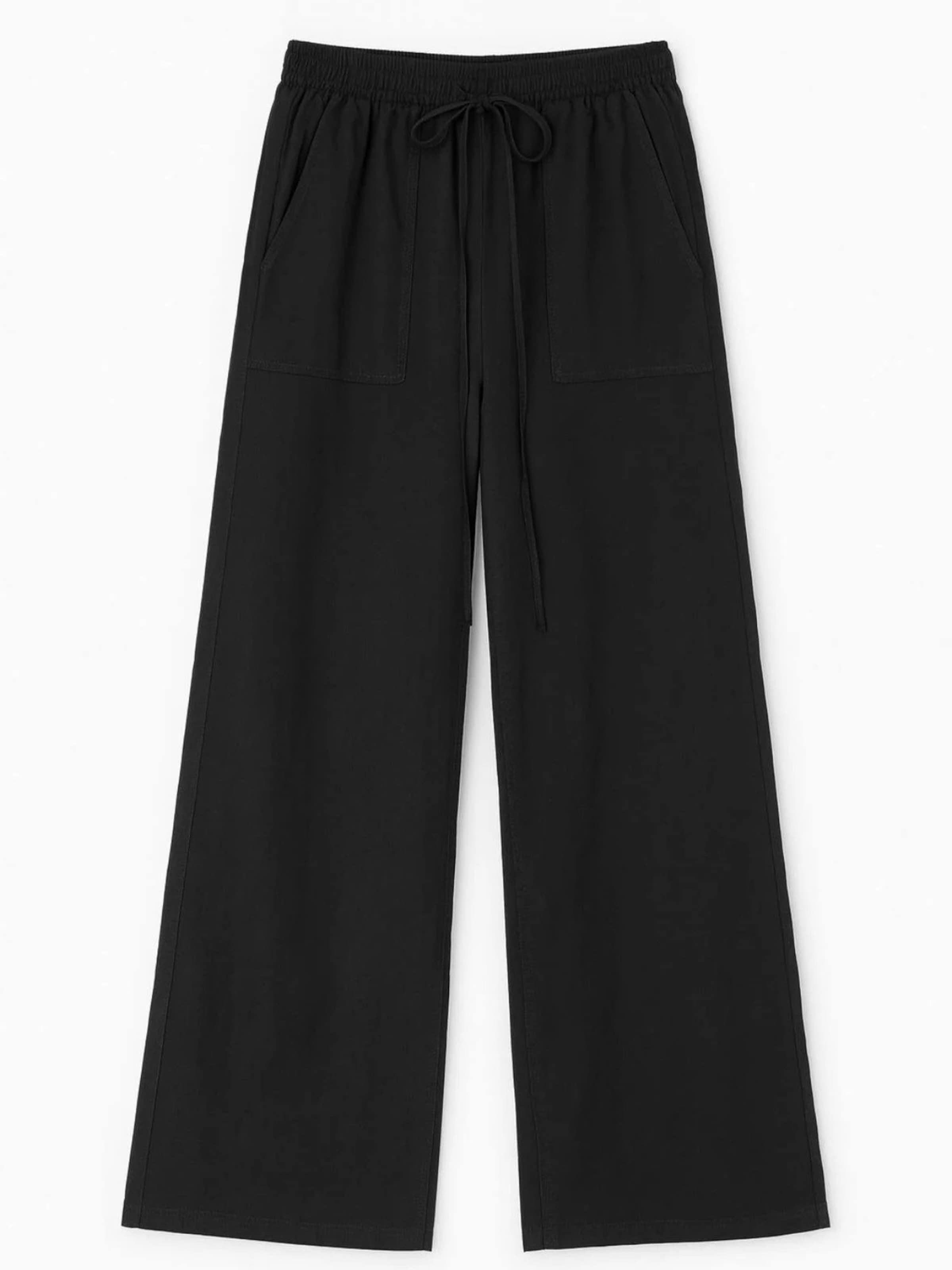 MixRay - Calças em preto: frente