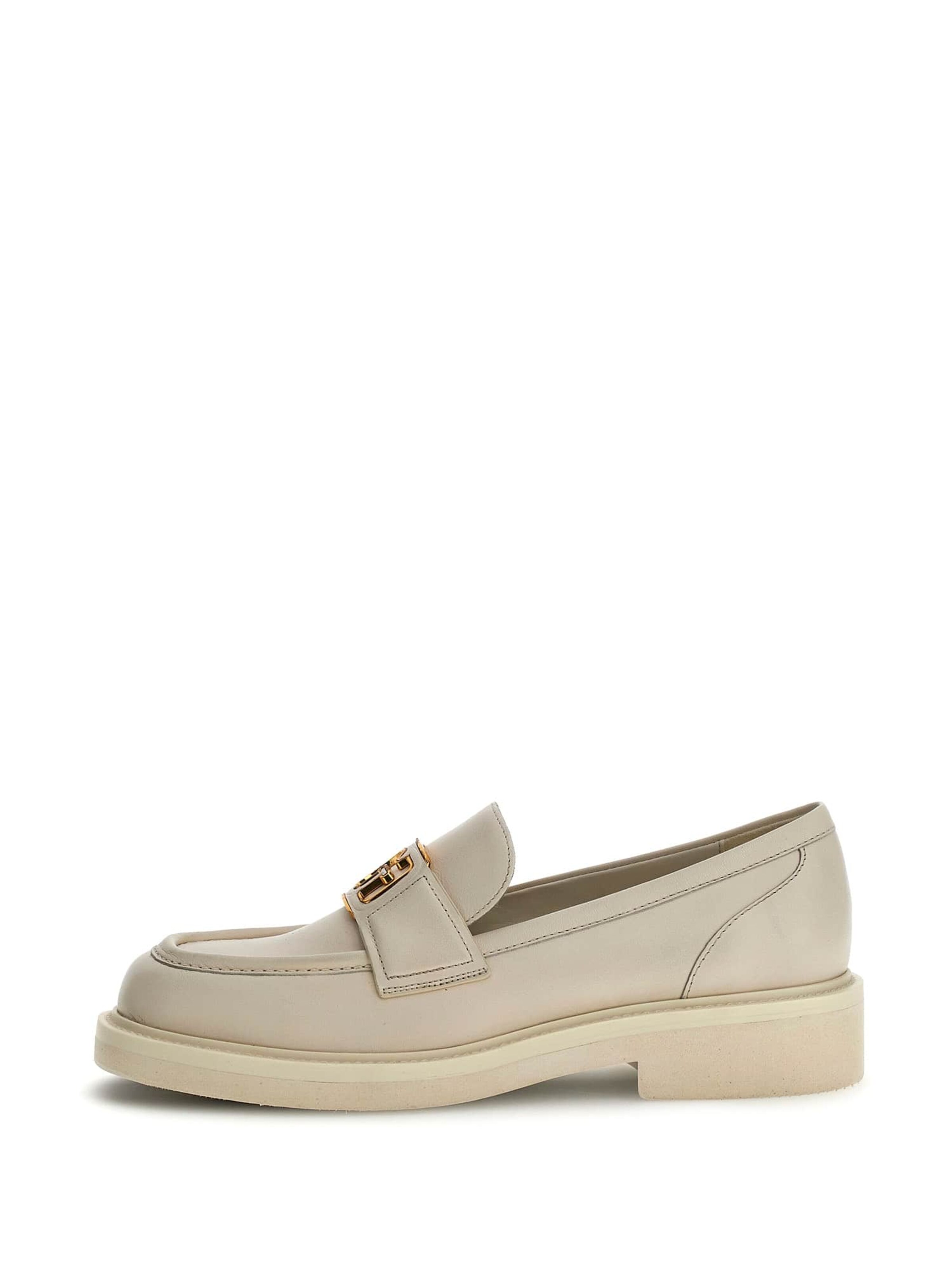 GUESS Moccasins in Beige: front