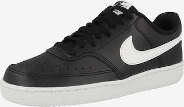 Nike Sportswear Sneaker 'Court Vision' in Schwarz: predná strana