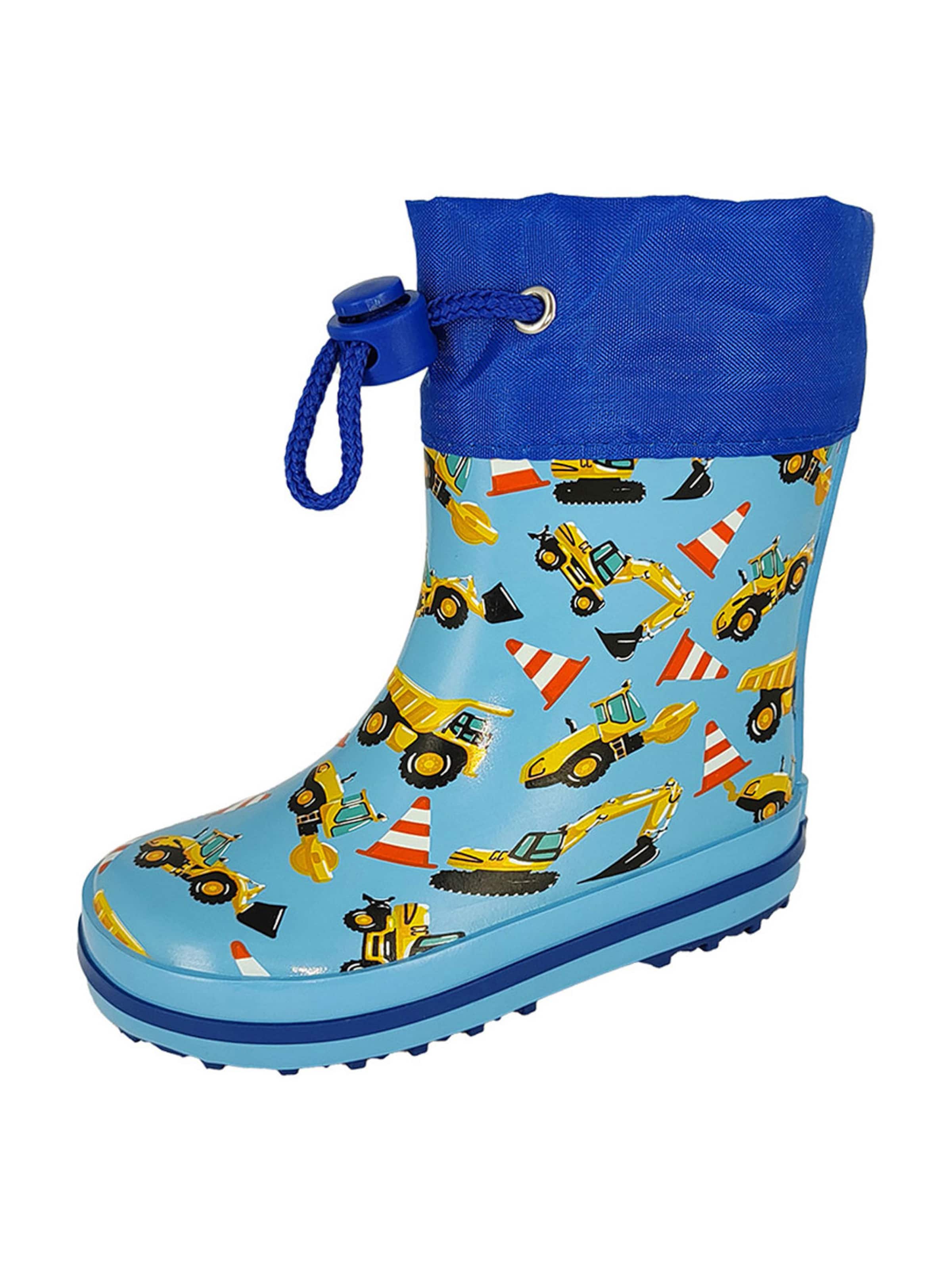 BECKGumene čizme - plava boja: prednji dio