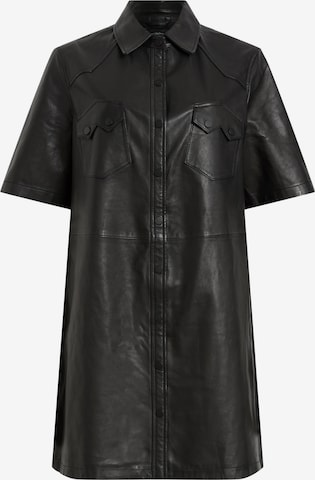 juoda AllSaints Palaidinės tipo suknelė 'ROCK': priekis