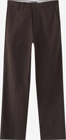 Pull&Bear Regular Pantalon in Bruin: voorkant