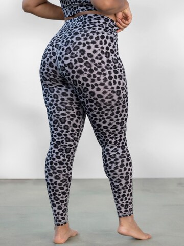 Hey Honey Skinny Leggings 'Leo' in Grau