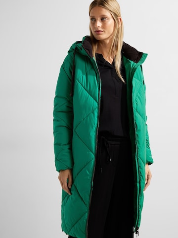 CECIL Зимно палто в зелено: отпред