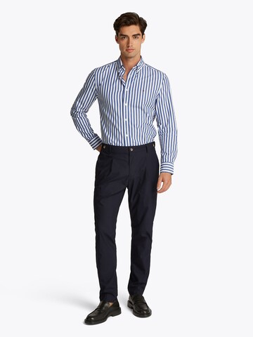 TOMMY HILFIGER - Regular Calças com pregas 'HARLEM' em azul