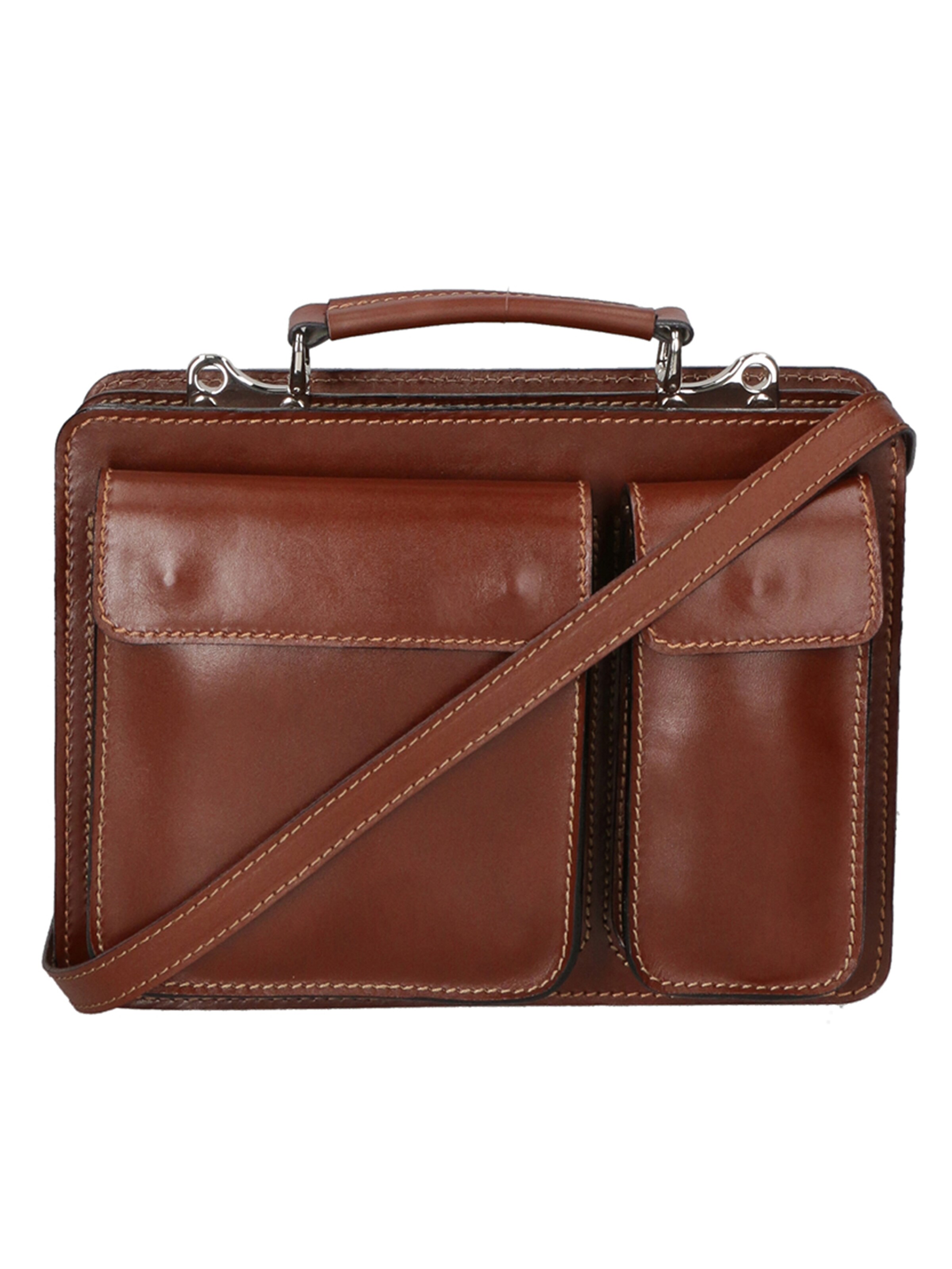 Porte-documents faina en marron