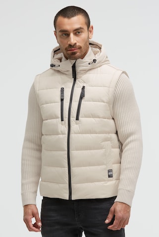 CAMP DAVID Winter Jacket in Beige: front
