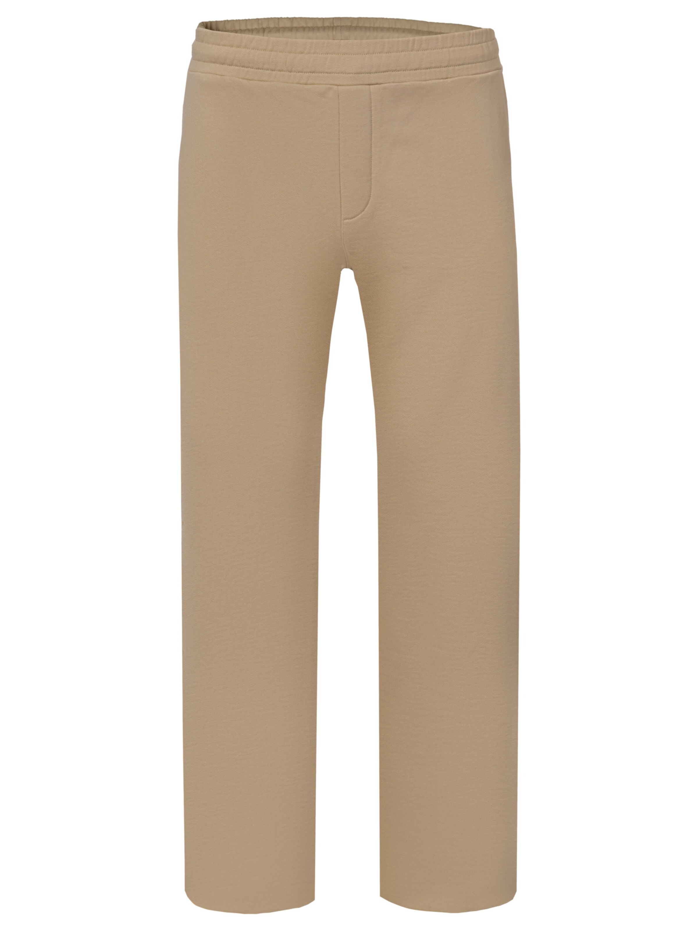 Karl Lagerfeld - Loosefit Calças '705113' em bege: frente