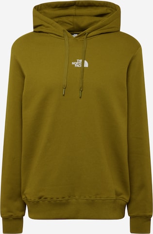 Bluză de molton 'ZUMU' de la THE NORTH FACE pe verde: față