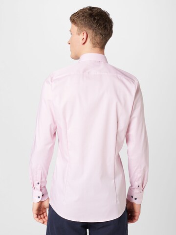 OLYMP Slim fit Overhemd 'New York' in Roze
