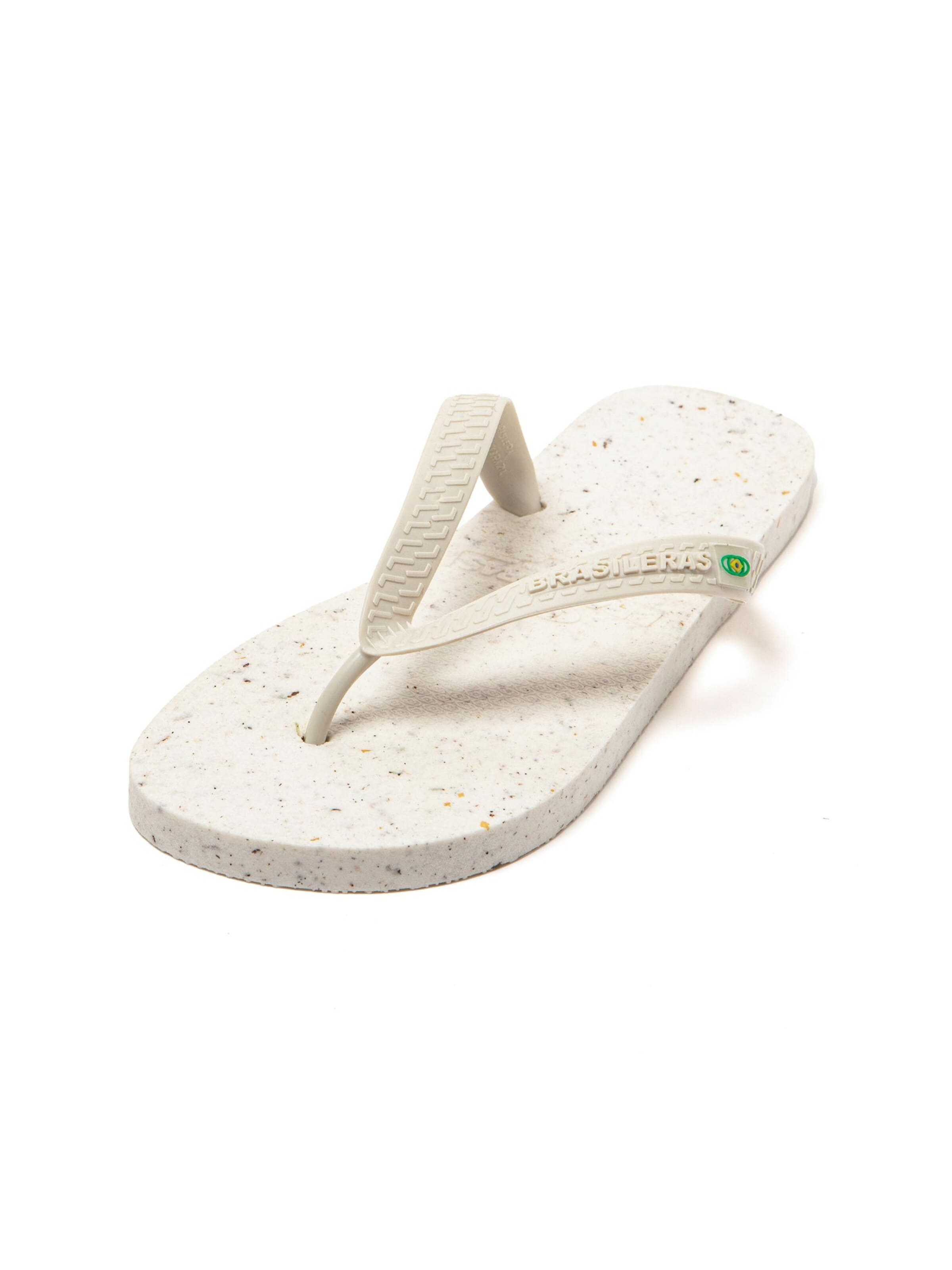 Brasileras T-bar sandals 'Re Walk M' in White: front